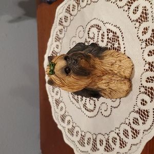 VTG 1984 UDC classic critters yorkshire terrier 5"T ×7 1/2"T×4 1/2 w